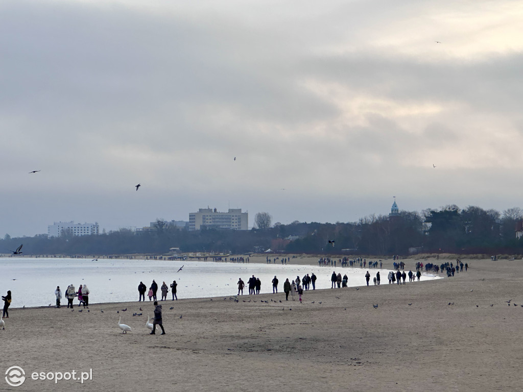 Sopot na zdjęciach w ostatni dzień roku! Tłumy w kurorcie i pozytywna atmosfera [FOTO]