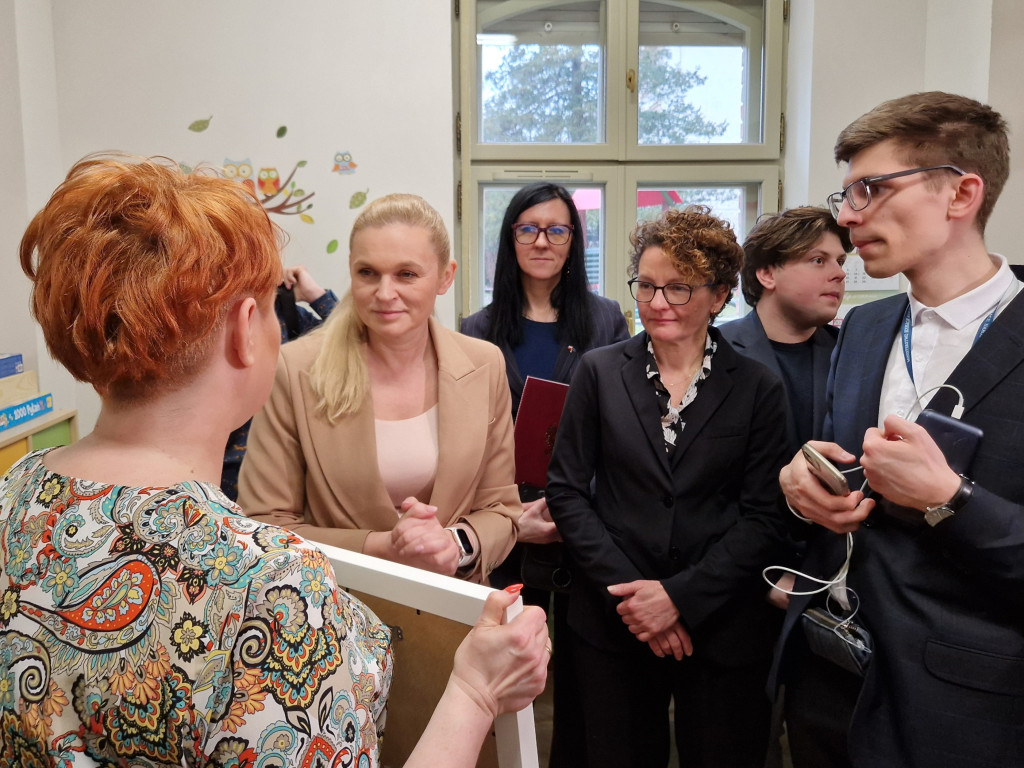 Ministra Barbara Nowacka z wizytą w sopockim przedszkolu! 