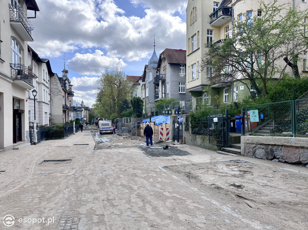 Kolejny woonerf w Sopocie nabiera kształtów [FOTO]