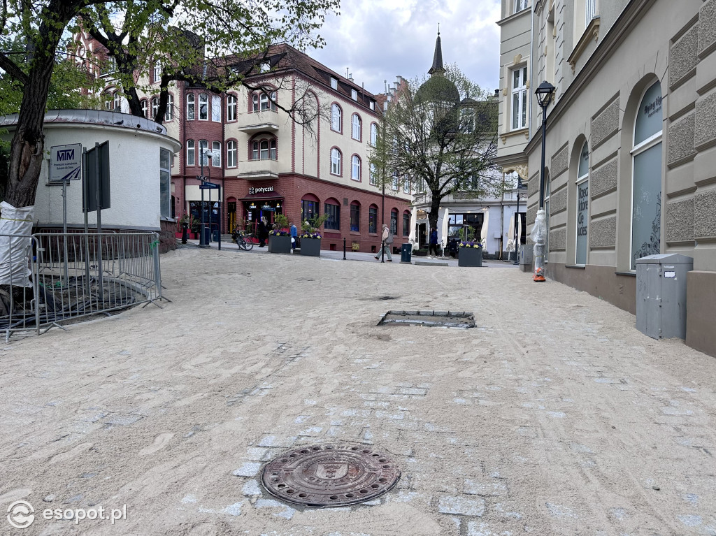 Kolejny woonerf w Sopocie nabiera kształtów [FOTO]