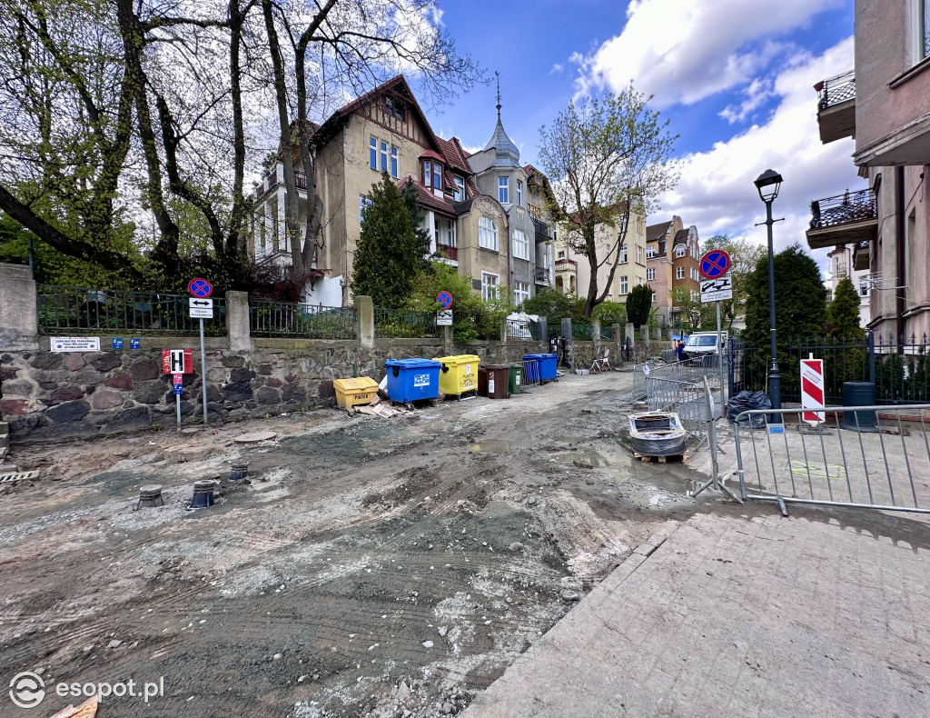 Kolejny woonerf w Sopocie nabiera kształtów [FOTO]
