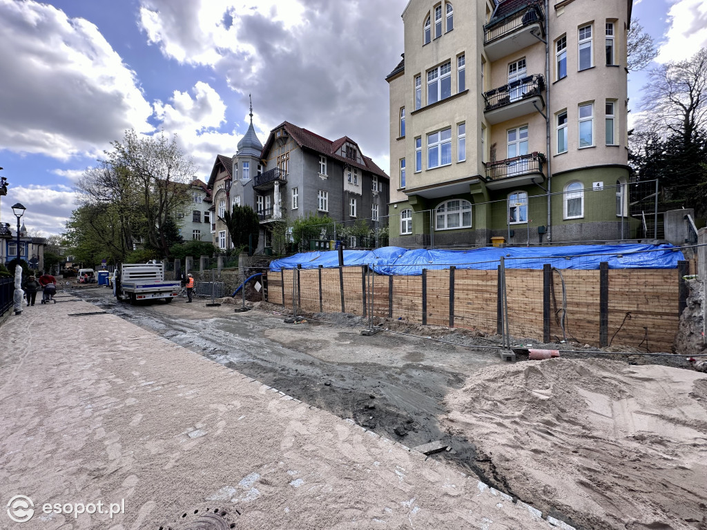 Kolejny woonerf w Sopocie nabiera kształtów [FOTO]