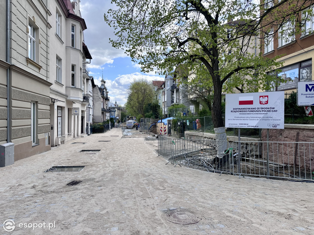 Kolejny woonerf w Sopocie nabiera kształtów [FOTO]