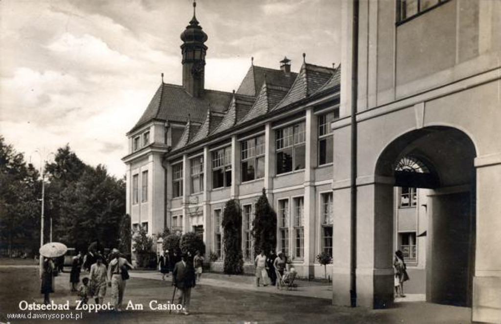 Ludzie tracili tu fortuny! Zobacz, jak przed wojną wyglądało sopockie kasyno [FOTO]