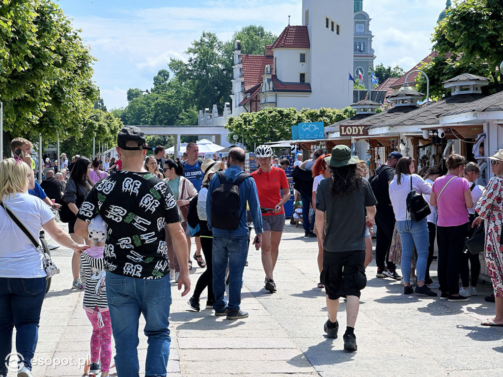 Zaskakująco spokojny Sopot na zdjęciach! Za nami ostatni weekend maja [FOTO]