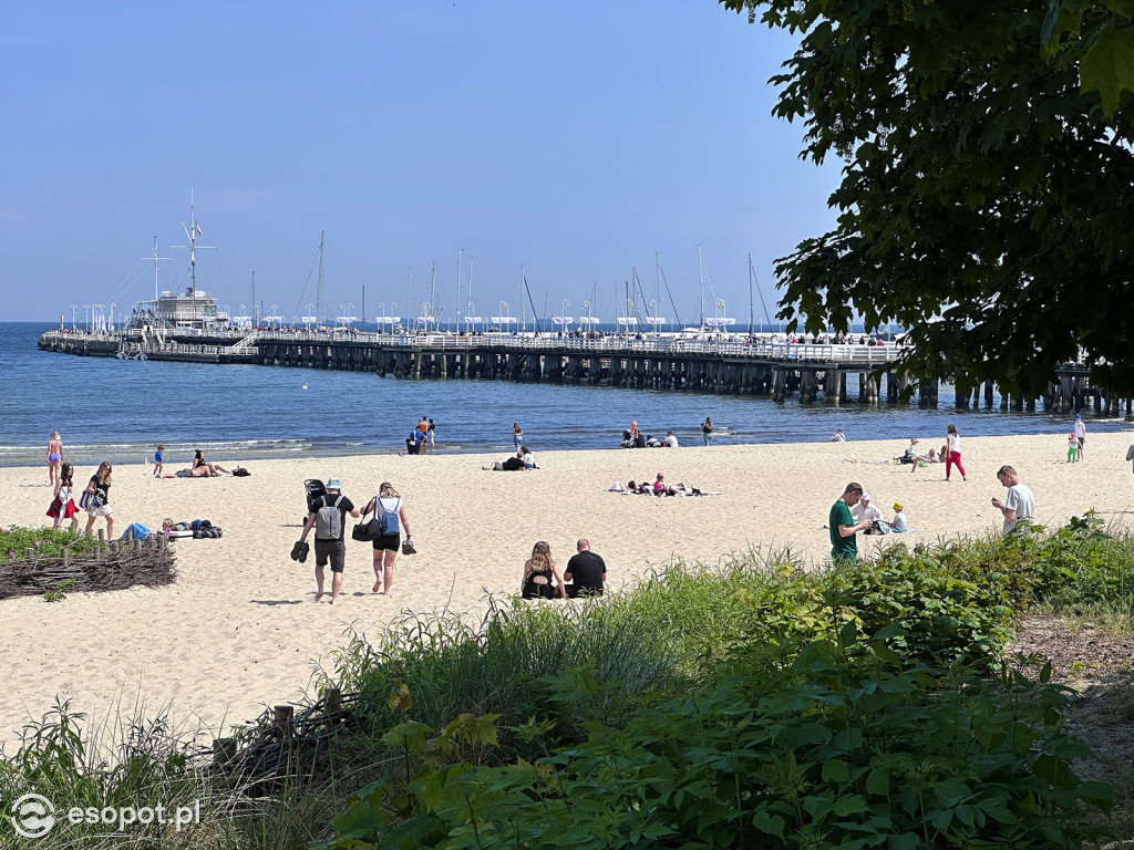 Zaskakująco spokojny Sopot na zdjęciach! Za nami ostatni weekend maja [FOTO]