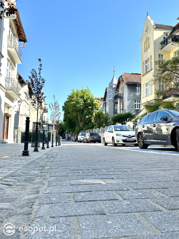 Sopot pięknieje! W centrum pojawił się nowy woonerf [FOTO]