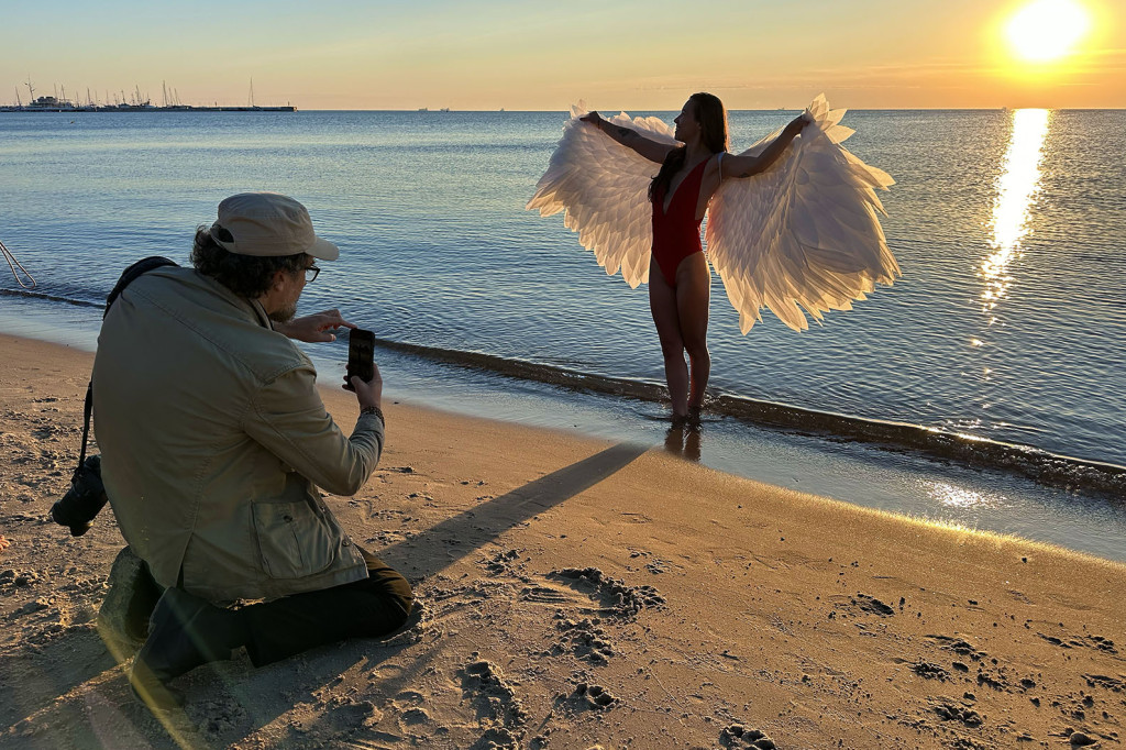 Le Figaro z wizytą na sopockiej plaży [FOTO]