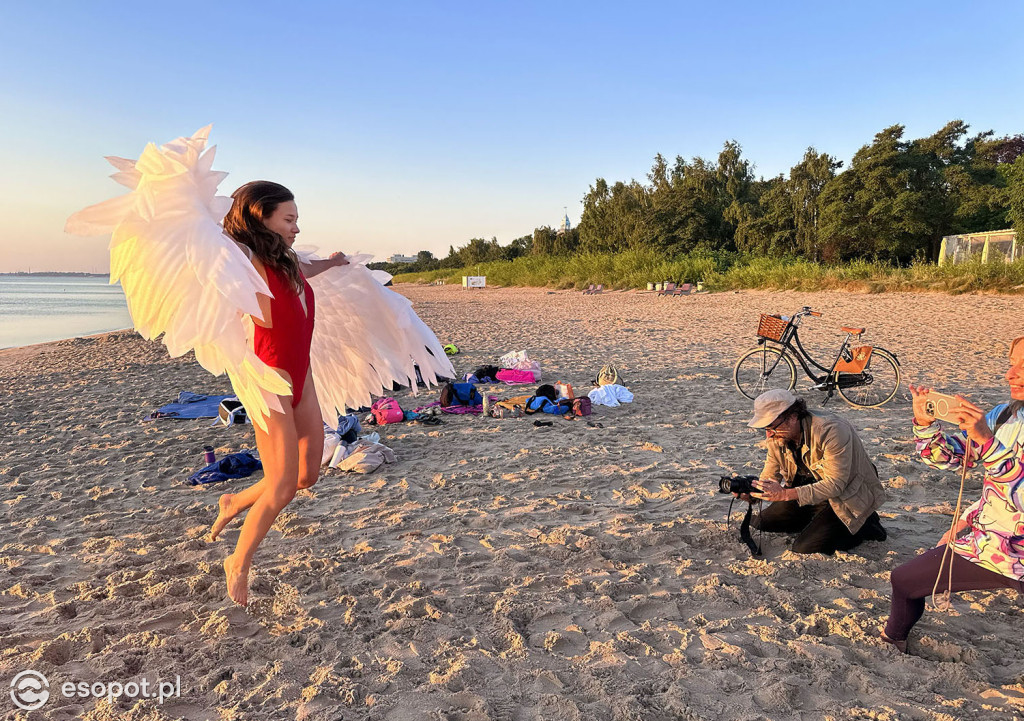 Le Figaro z wizytą na sopockiej plaży [FOTO]