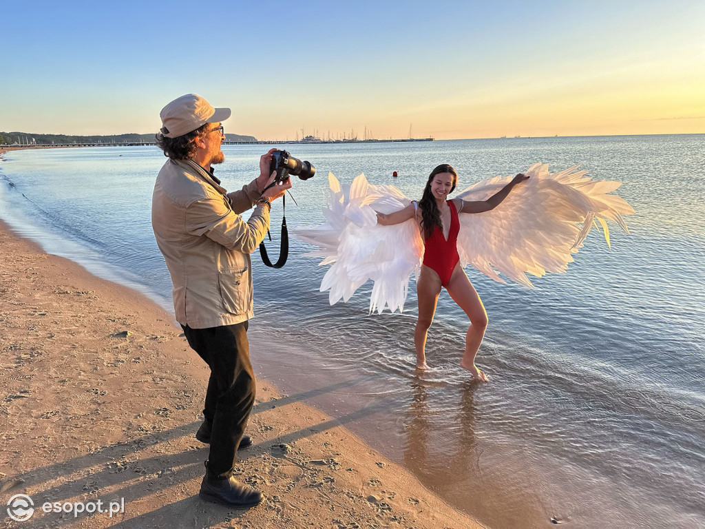 Le Figaro z wizytą na sopockiej plaży [FOTO]