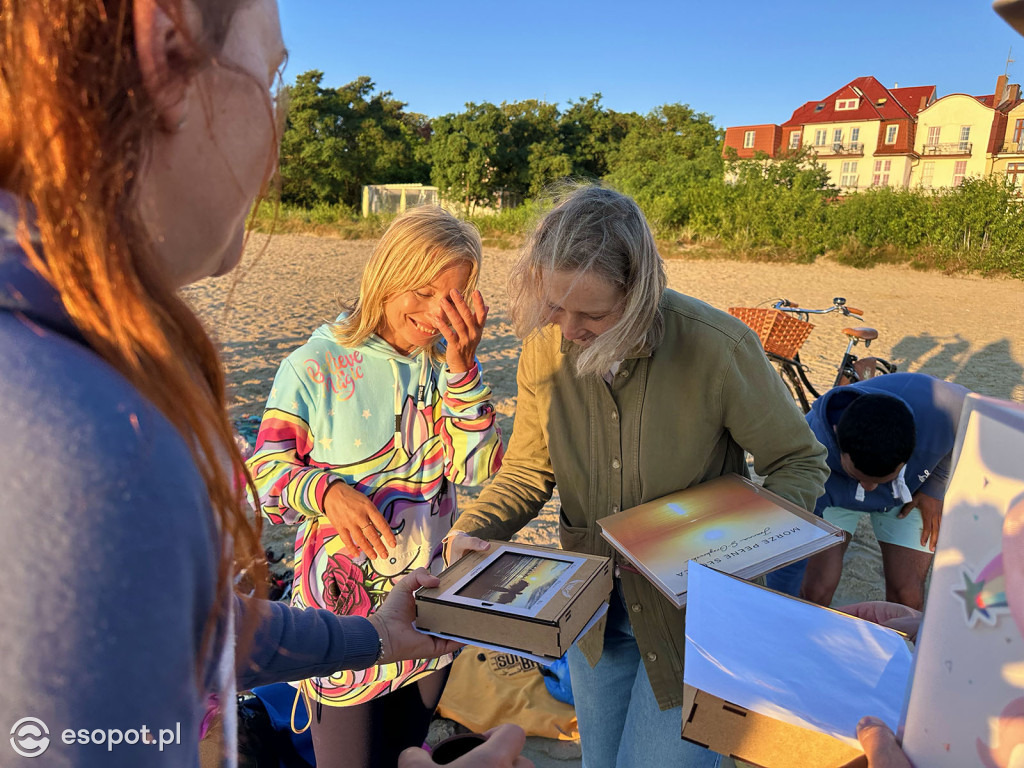 Le Figaro z wizytą na sopockiej plaży [FOTO]