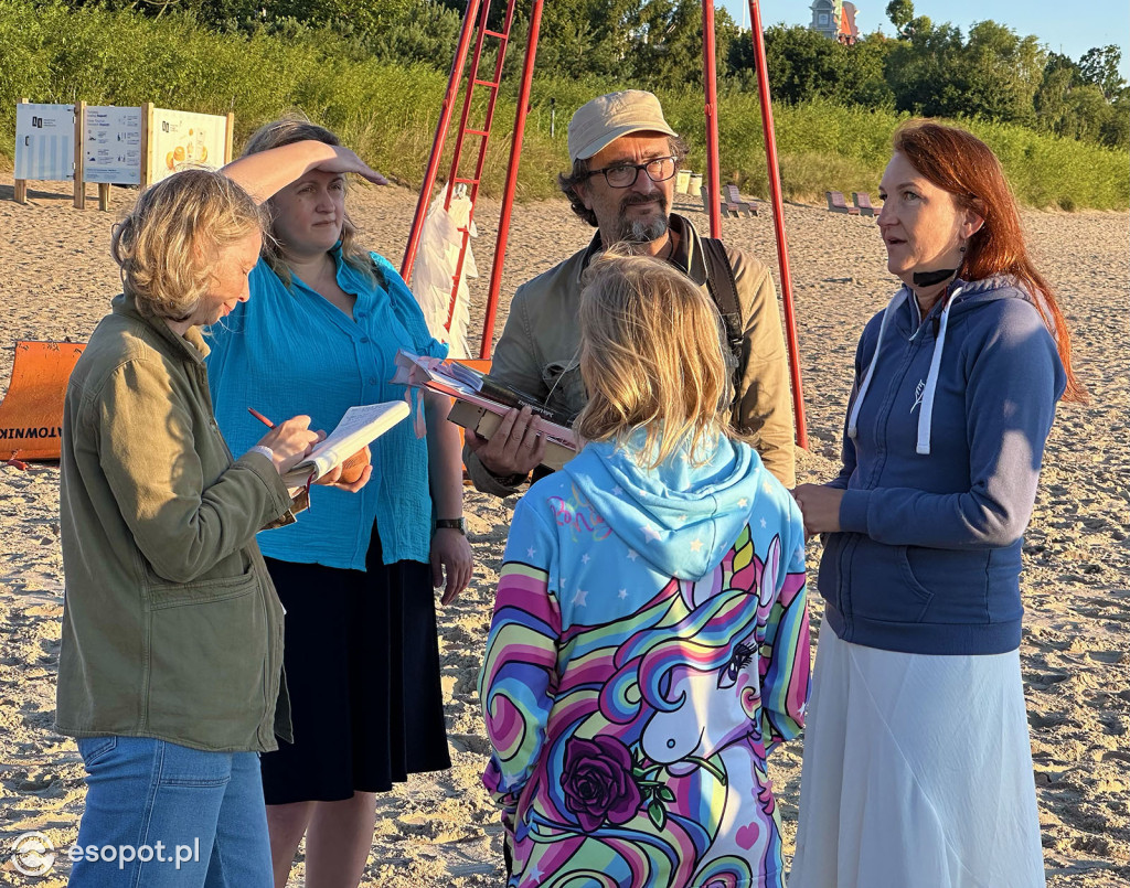 Le Figaro z wizytą na sopockiej plaży [FOTO]