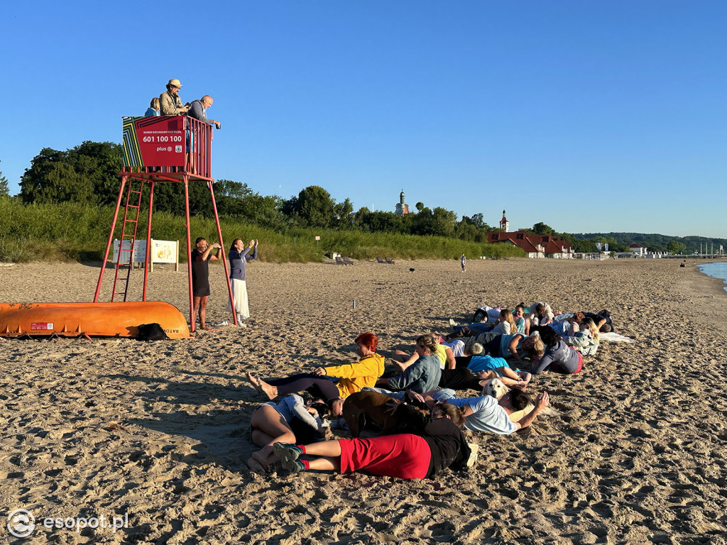 Le Figaro z wizytą na sopockiej plaży [FOTO]