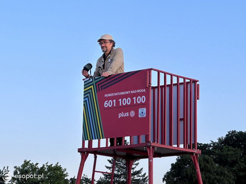 Le Figaro z wizytą na sopockiej plaży [FOTO]