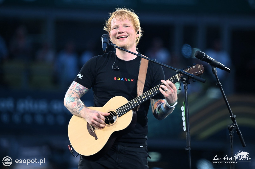 Ed Sheeran porwał tłumy! Publiczność w Gdańsku szalała [FOTO]