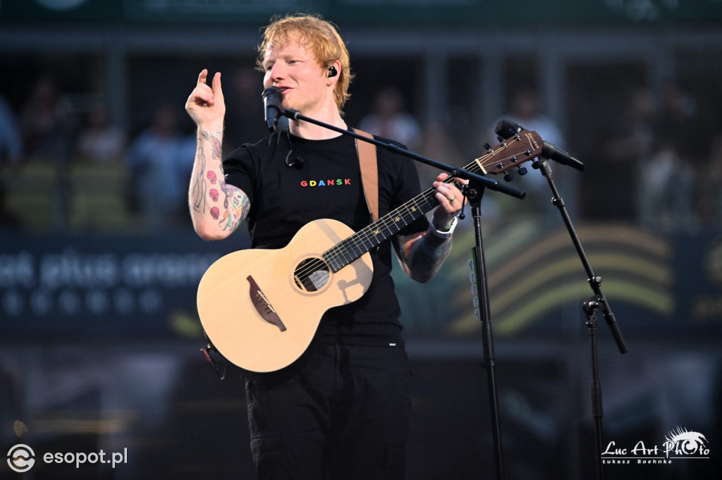 Ed Sheeran porwał tłumy! Publiczność w Gdańsku szalała [FOTO]