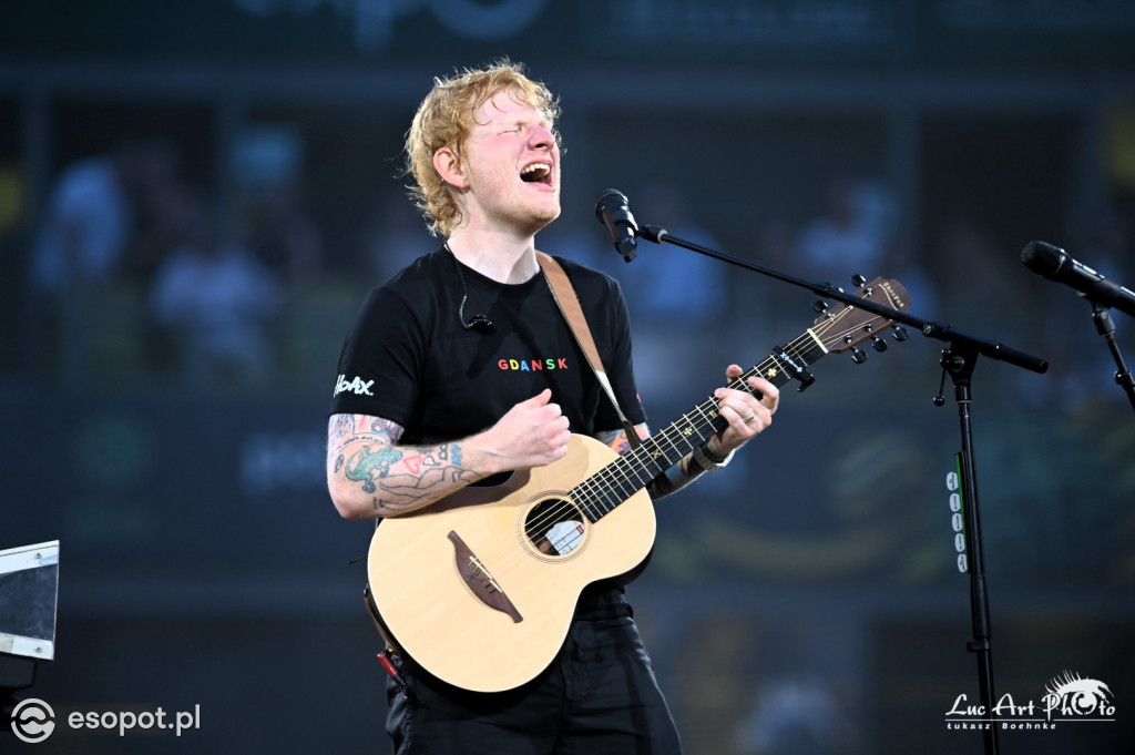 Ed Sheeran porwał tłumy! Publiczność w Gdańsku szalała [FOTO]