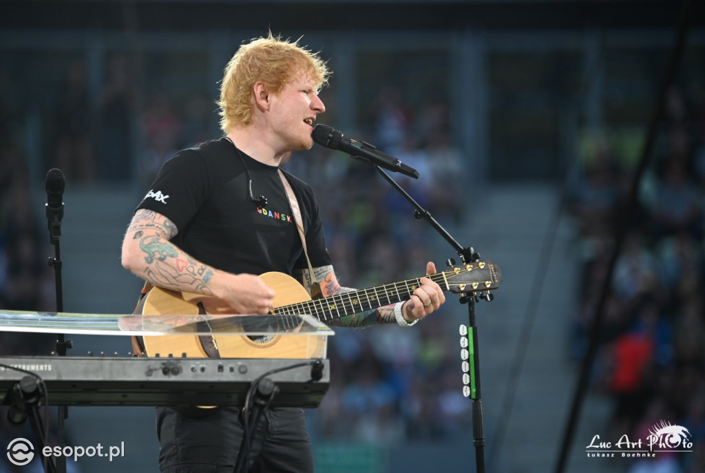 Ed Sheeran porwał tłumy! Publiczność w Gdańsku szalała [FOTO]