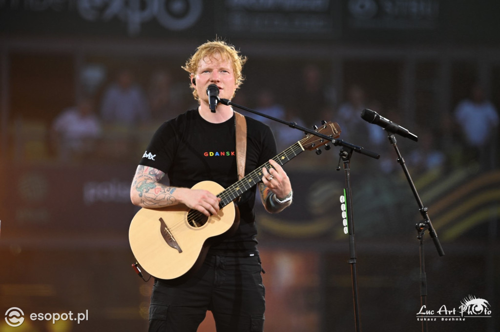 Ed Sheeran porwał tłumy! Publiczność w Gdańsku szalała [FOTO]