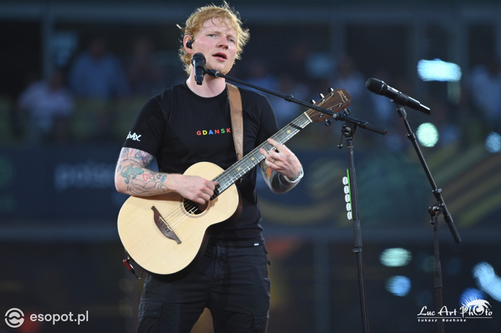 Ed Sheeran porwał tłumy! Publiczność w Gdańsku szalała [FOTO]