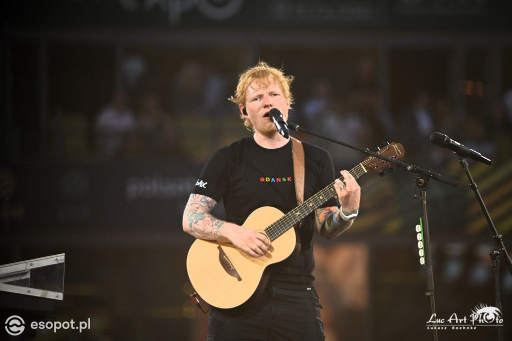 Ed Sheeran porwał tłumy! Publiczność w Gdańsku szalała [FOTO]