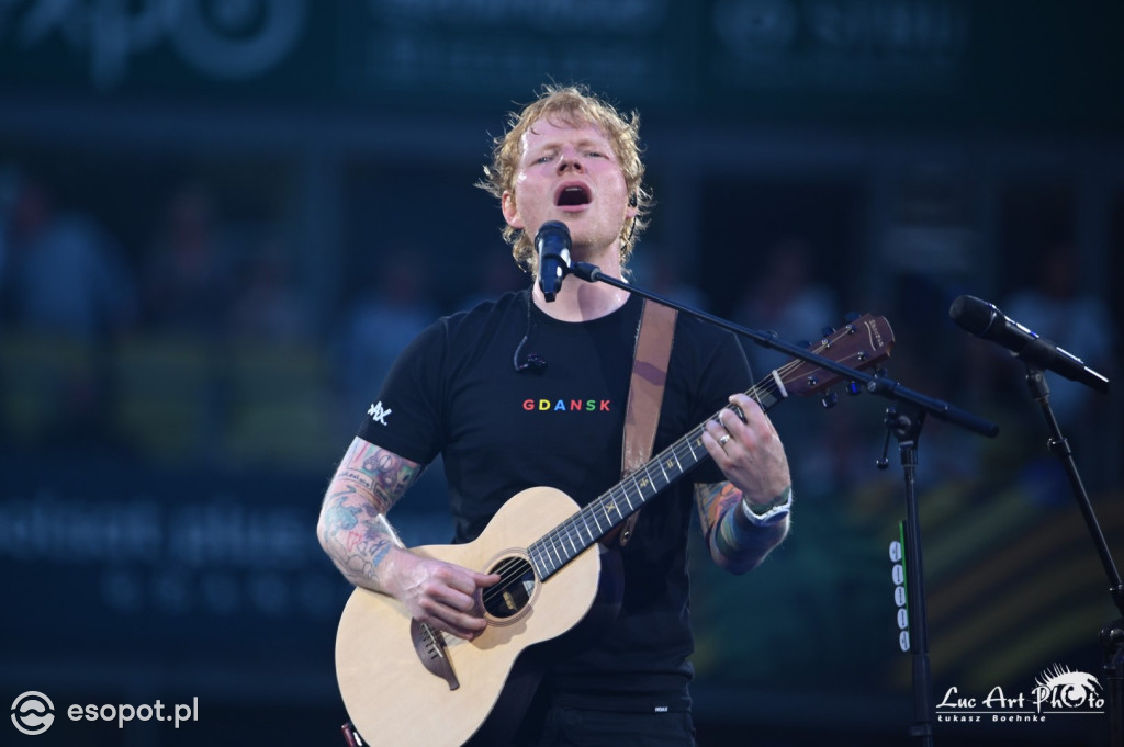 Ed Sheeran porwał tłumy! Publiczność w Gdańsku szalała [FOTO]