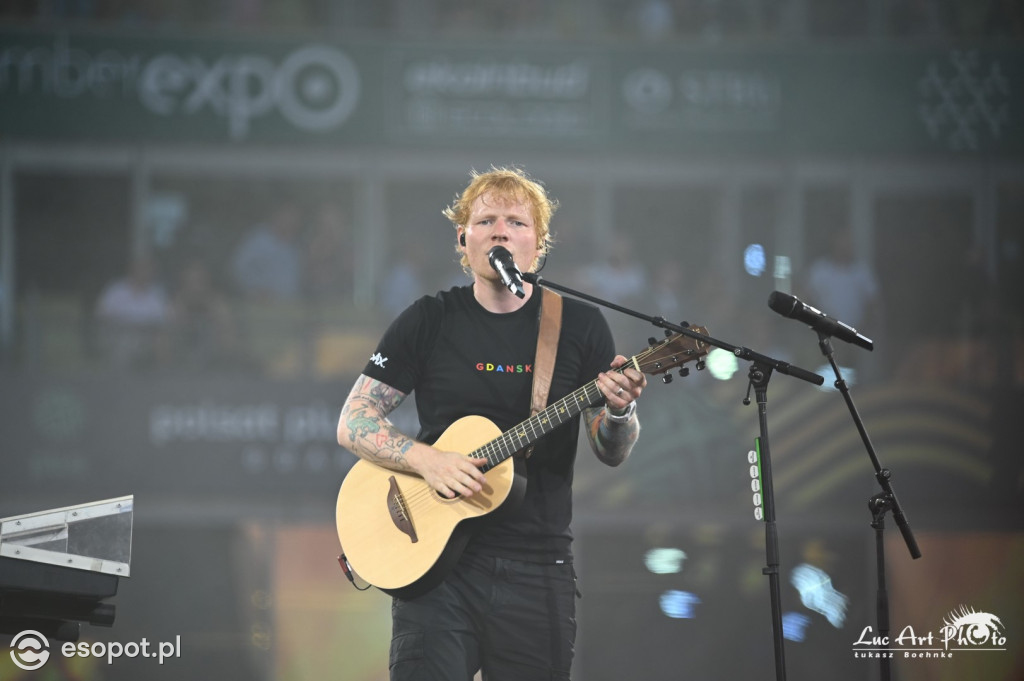 Ed Sheeran porwał tłumy! Publiczność w Gdańsku szalała [FOTO]