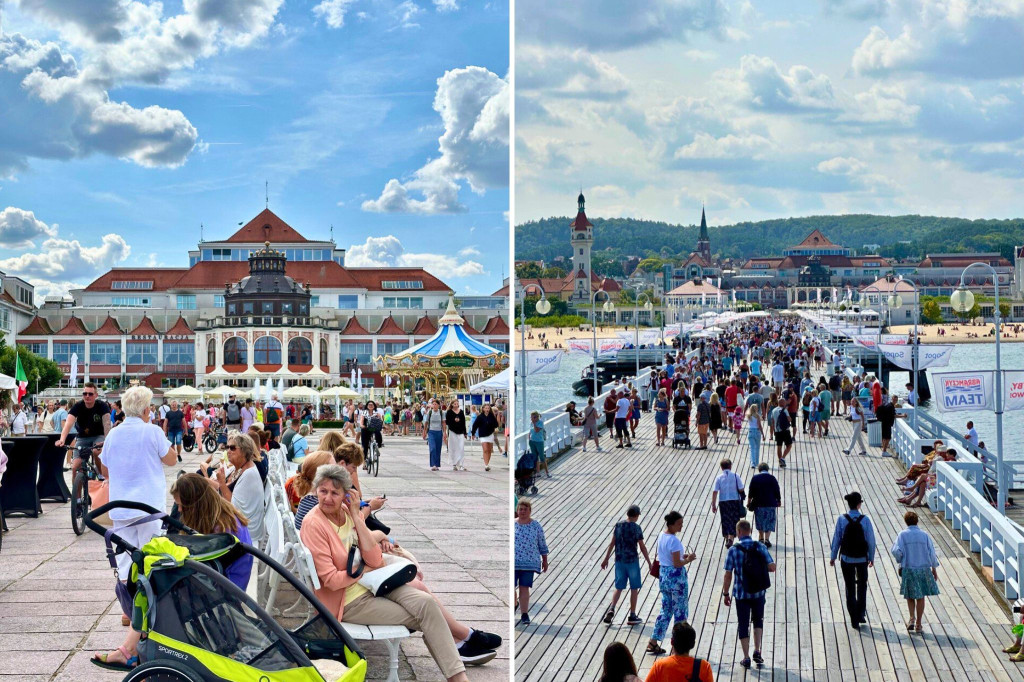 Sopot tętni życiem! Tak wyglądał pierwszy weekend sierpnia