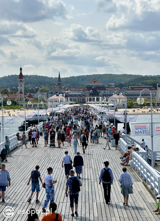Sopot tętni życiem! Tak wyglądał pierwszy weekend sierpnia