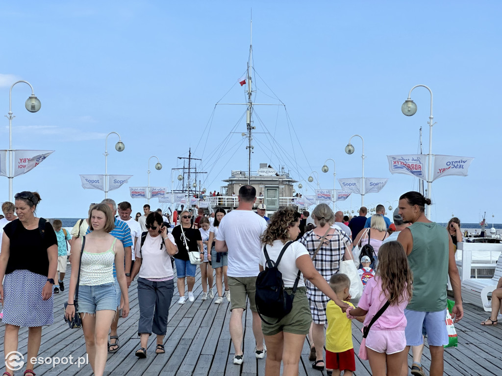 Sopot tętni życiem! Tak wyglądał pierwszy weekend sierpnia