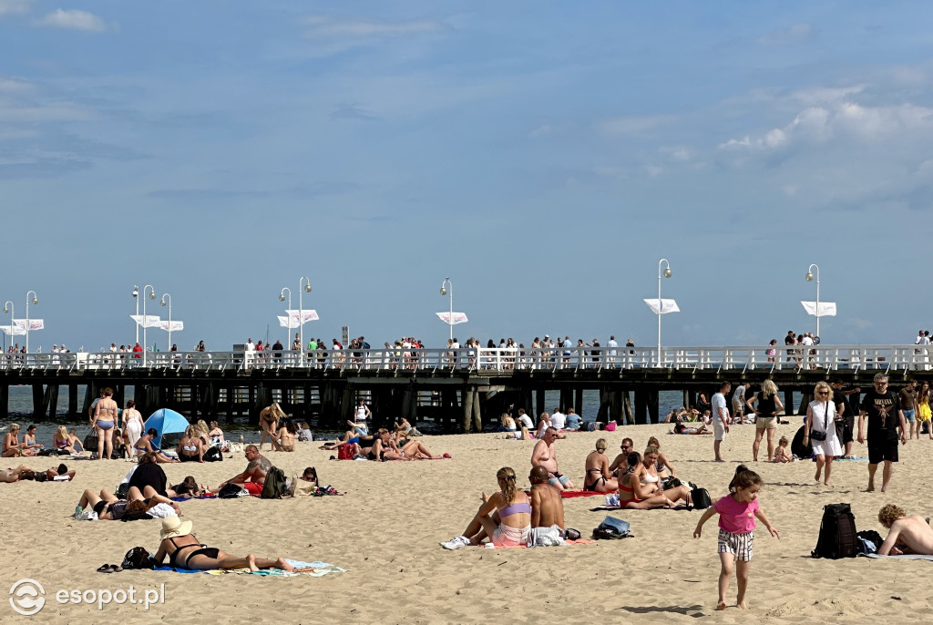 Sopot tętni życiem! Tak wyglądał pierwszy weekend sierpnia