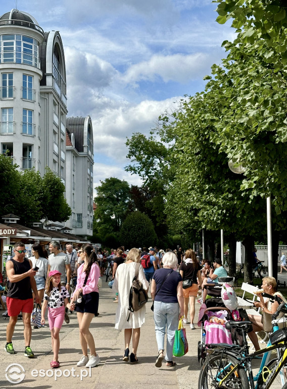Sopot tętni życiem! Tak wyglądał pierwszy weekend sierpnia
