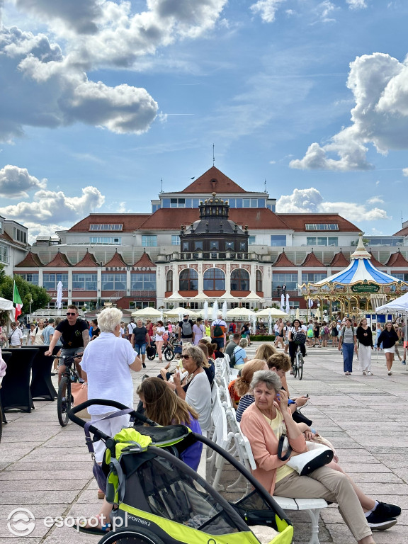 Sopot tętni życiem! Tak wyglądał pierwszy weekend sierpnia