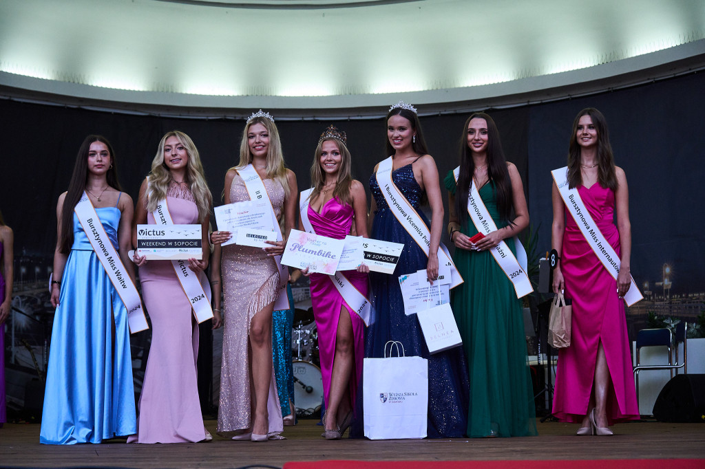 W Sopocie wybrano Bursztynową Miss Polski 2024 [FOTO]