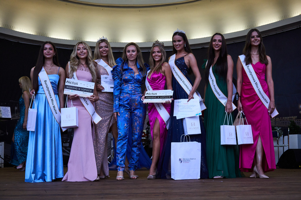 W Sopocie wybrano Bursztynową Miss Polski 2024 [FOTO]