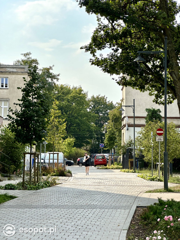 Kolejny sopocki woonerf ma ponad rok! Jak wpasował się w miasto? [FOTO]