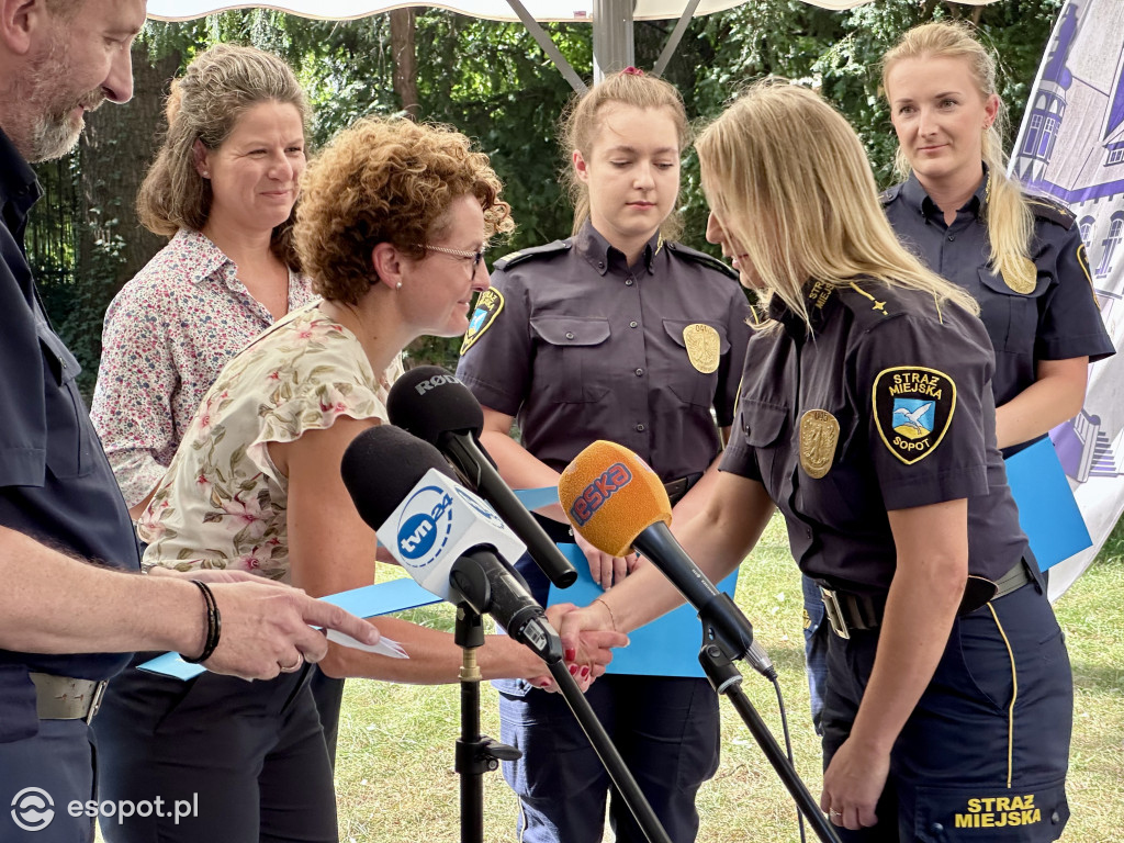 Awanse i gratulacje! Tak Sopot nagrodził strażników miejskich