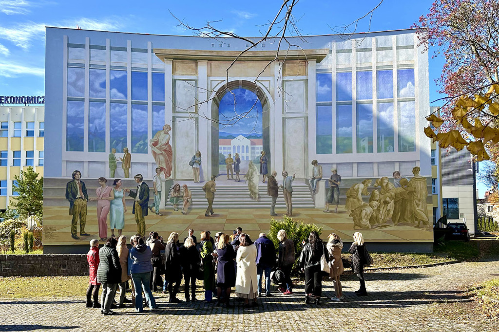 W Sopocie powstał nowy mural! To reinterpretacja znanego arcydzieła [FOTO]