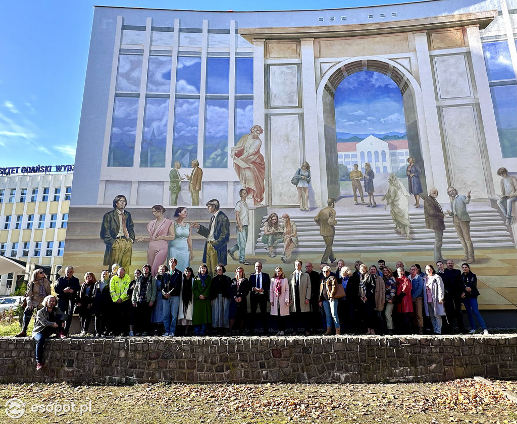 W Sopocie powstał nowy mural! To reinterpretacja znanego arcydzieła [FOTO]