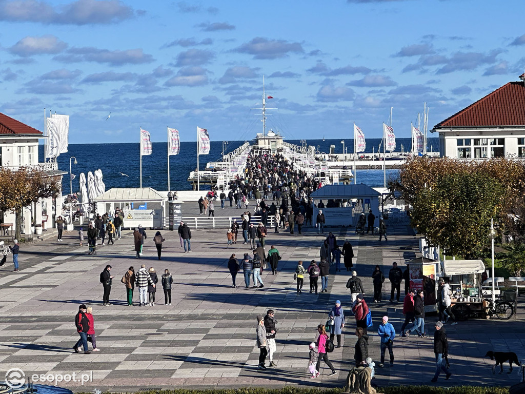 Jesienny Sopot zachwyca na zdjęciach w pierwszy weekend listopada [FOTO]