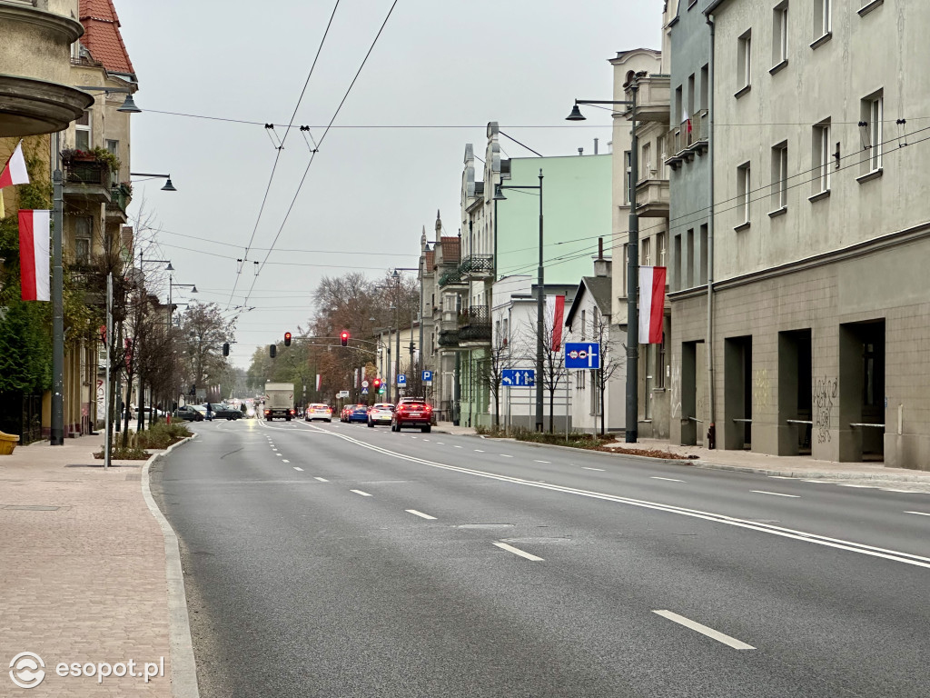 Hit czy kit? Odświeżona Aleja Niepodległości w Sopocie na zdjęciach [FOTO]