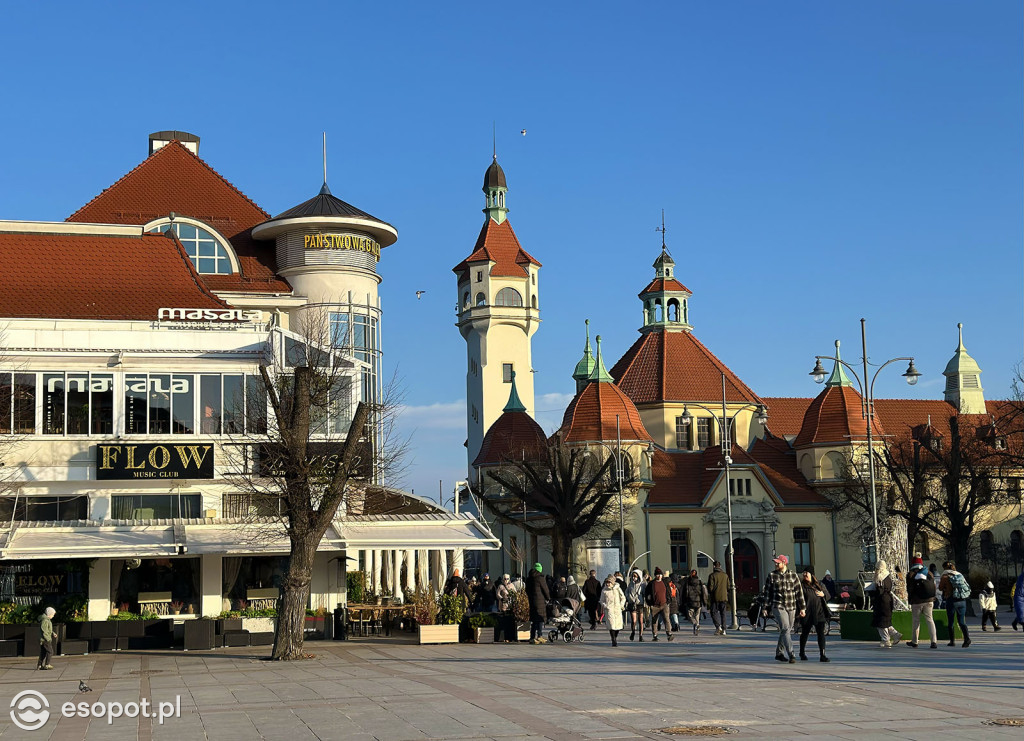 Słoneczny Sopot na zdjęciach w pierwszy weekend grudnia [FOTO]