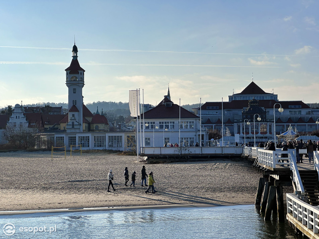 Słoneczny Sopot na zdjęciach w pierwszy weekend grudnia [FOTO]