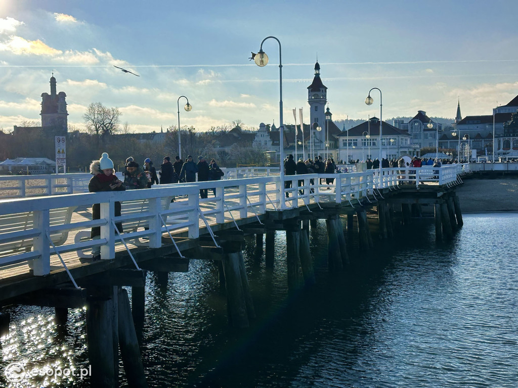 Słoneczny Sopot na zdjęciach w pierwszy weekend grudnia [FOTO]