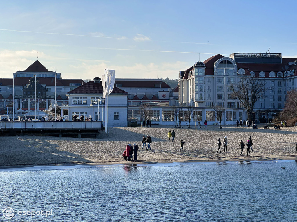 Słoneczny Sopot na zdjęciach w pierwszy weekend grudnia [FOTO]