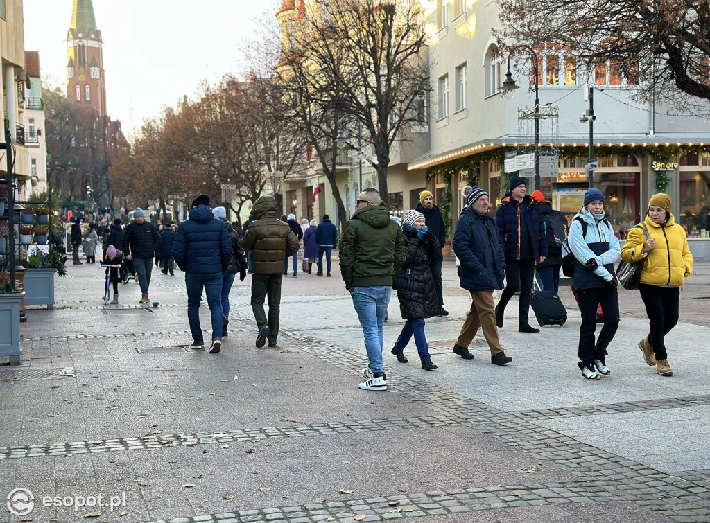 Słoneczny Sopot na zdjęciach w pierwszy weekend grudnia [FOTO]