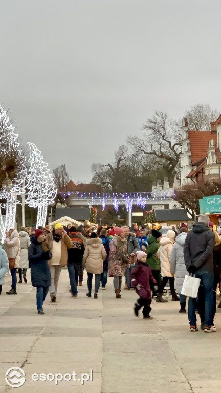 Turystyczne SZALEŃSTWO! Ostatni weekend 2024 roku w Sopocie [FOTO]