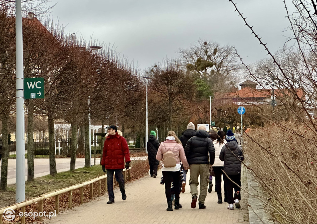 Turystyczne SZALEŃSTWO! Ostatni weekend 2024 roku w Sopocie [FOTO]