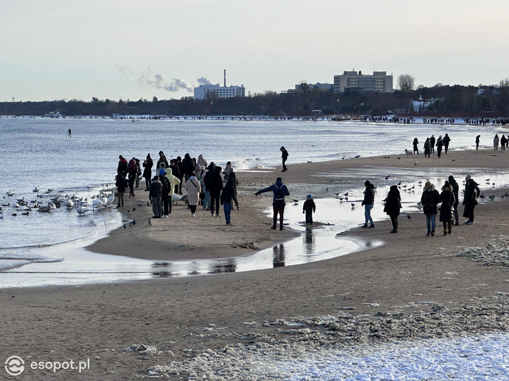 Zimowy Sopot na zdjęciach! Długi weekend w kurorcie [FOTO]