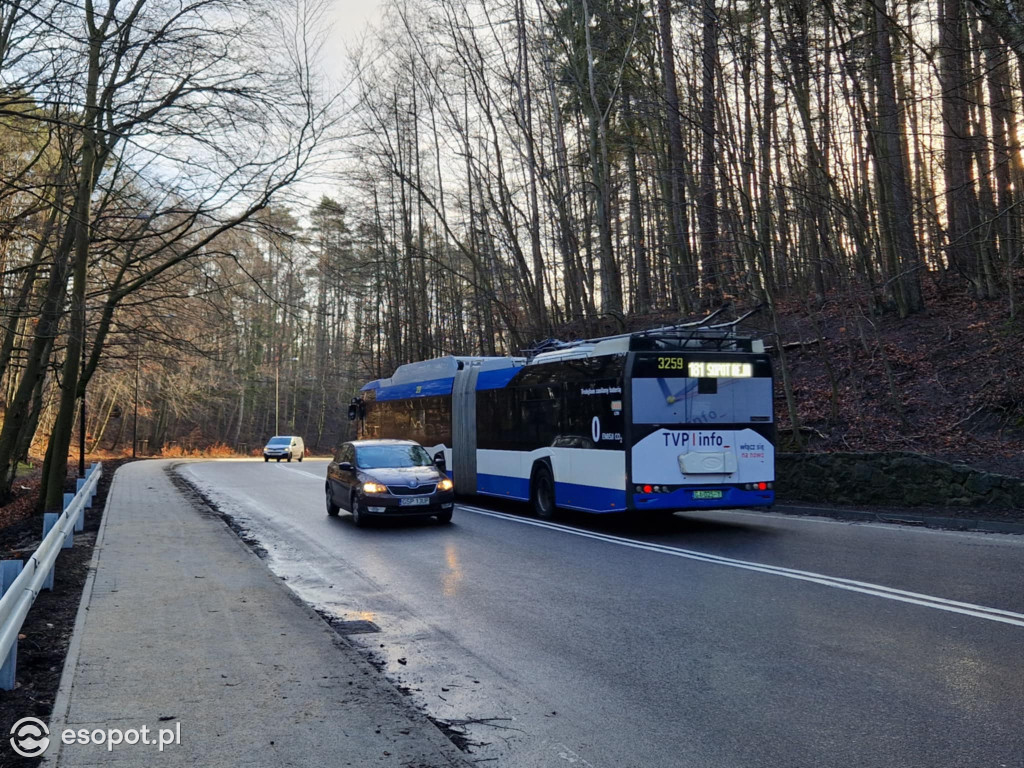 Nowy chodnik zastąpił wertepy przy Malczewskiego